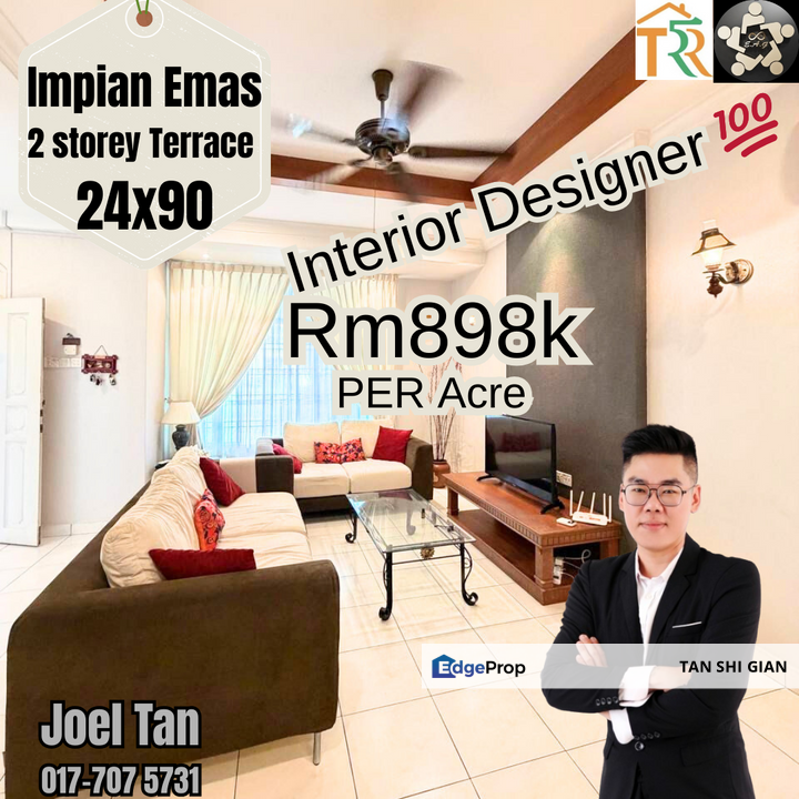 Impian Emas 2Storey Terrace House for Sale, Johor, Skudai