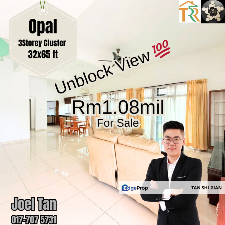 Opal Mutiara Rini 3 Storey Cluster House for Sale , Johor, Skudai