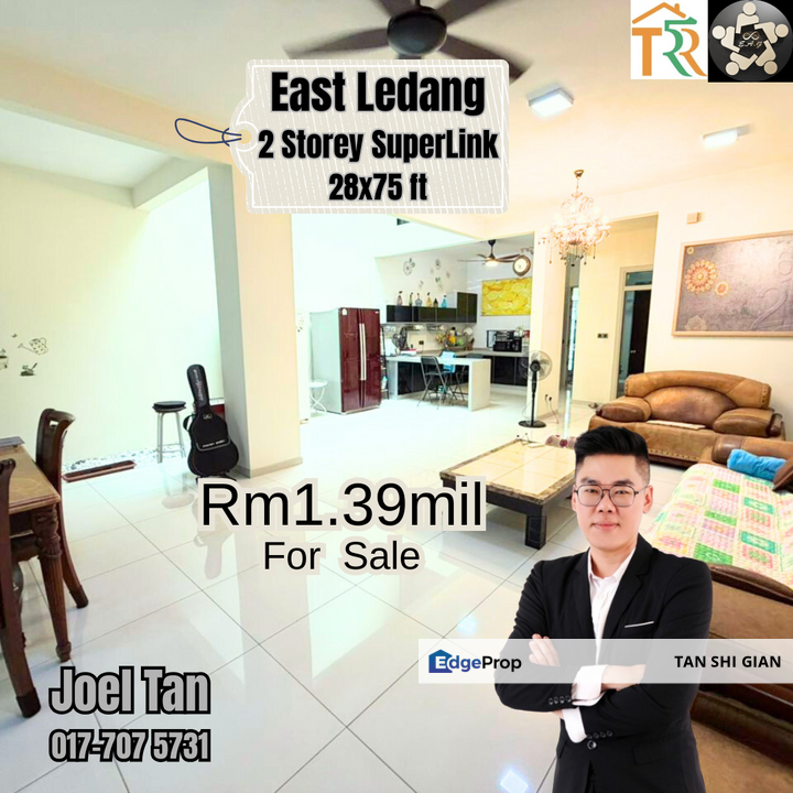 East Ledang 2Storey SuperLink House for Sale , Johor, Nusajaya