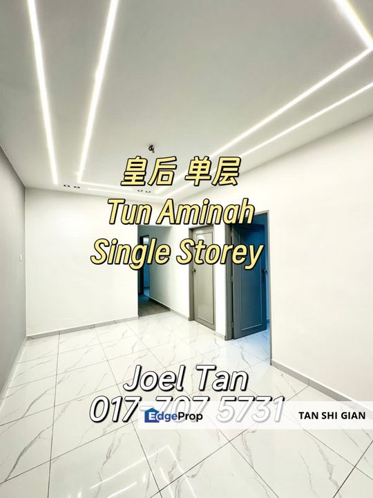 Skudai, Tun Aminah single Storey House for Sale , Johor, Skudai