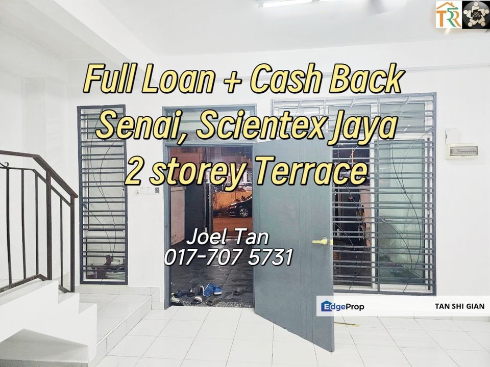 Senai Scientex Jaya 2Storey House for Sale , Johor, Senai