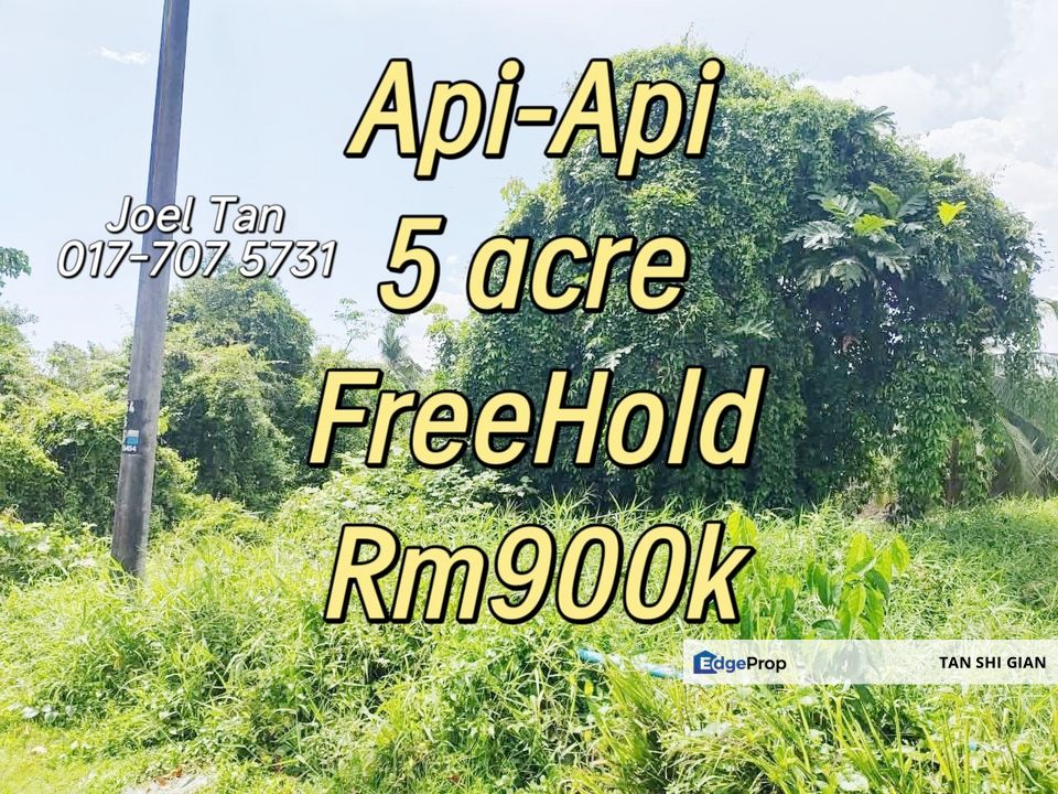 Pontian, Api-Api 5 acre land for Sale , Johor, Pontian