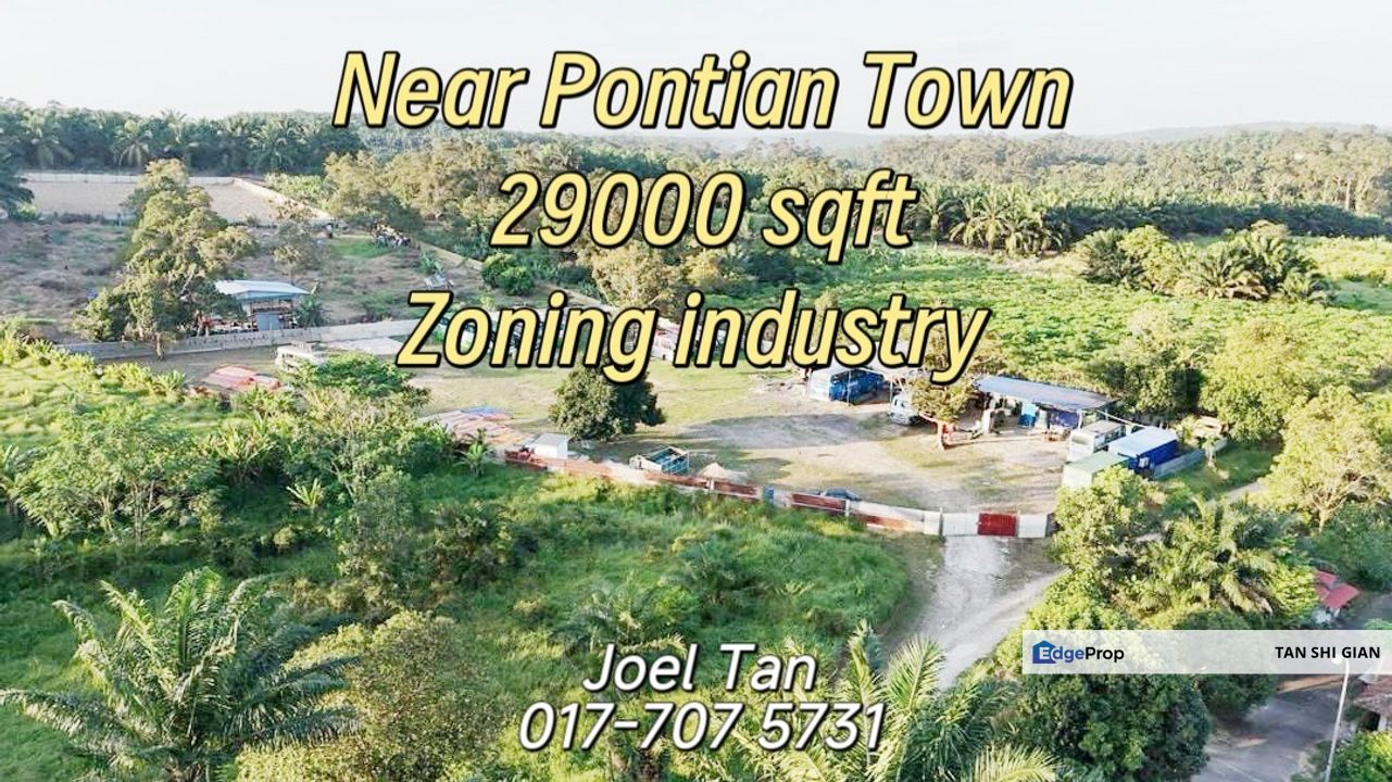 Pontian 29000 sqft land for Sale , Johor, Pontian