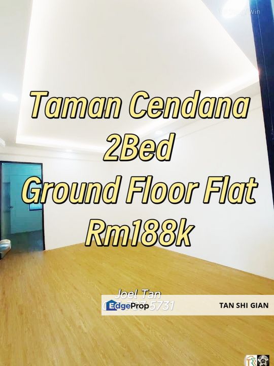 Flat Taman Cendana Ground floor for Sale , Johor, Pasir Gudang