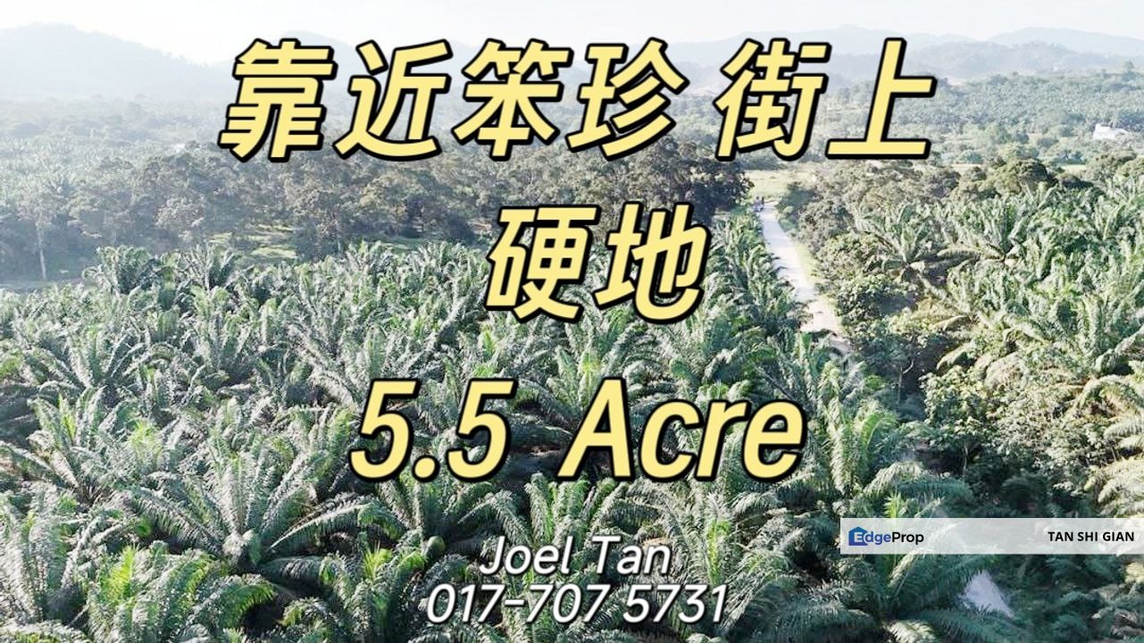 Pontian 5.5 are land for Sale , Johor, Pontian