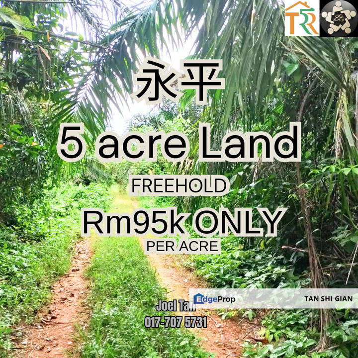 Yong Peng 5 acre land for Sale, Johor, Yong Peng