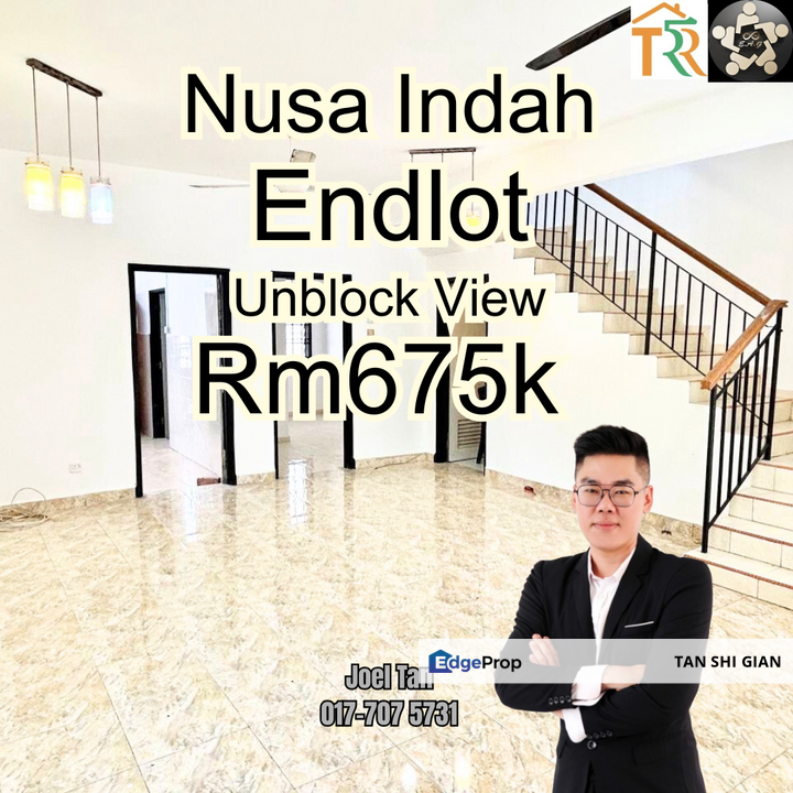 Nusa Indah Endlot house for Sale, Johor, Nusajaya