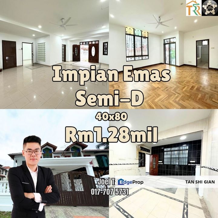 Taman Perling SemiD House for Sale , Johor, Johor Bahru