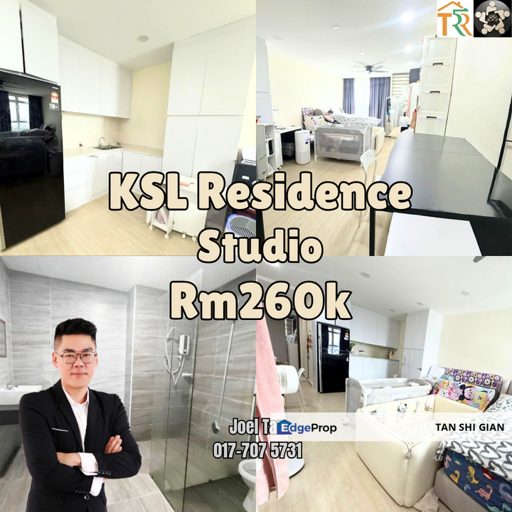 KSL Residence Studio Apartment for Sale , Johor, Johor Bahru