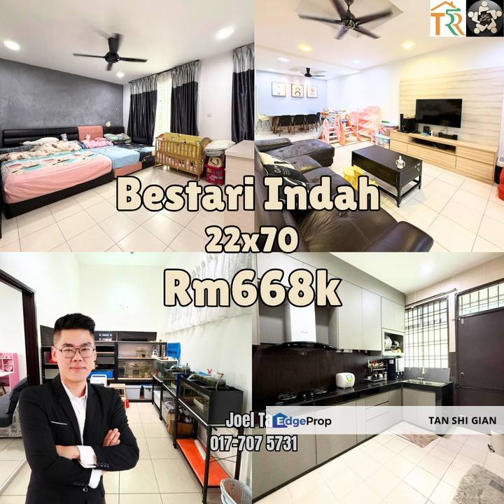 Bestari Indah 2Storey House for Sale , Johor, Ulu Tiram