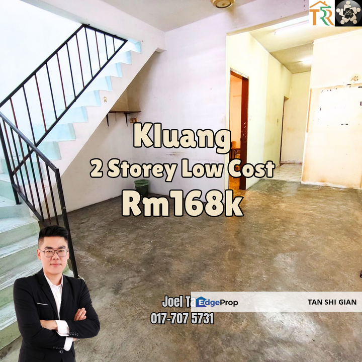 Kluang Taman Permata 2storey Low Cost for Sale, Johor, Kluang
