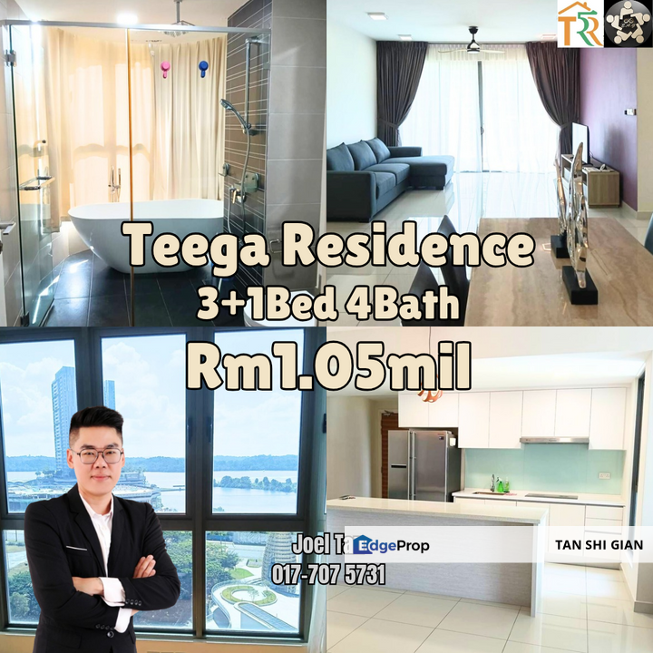 Teega Residence 3+1 bedroom apartment for Sale , Johor, Kota Iskandar