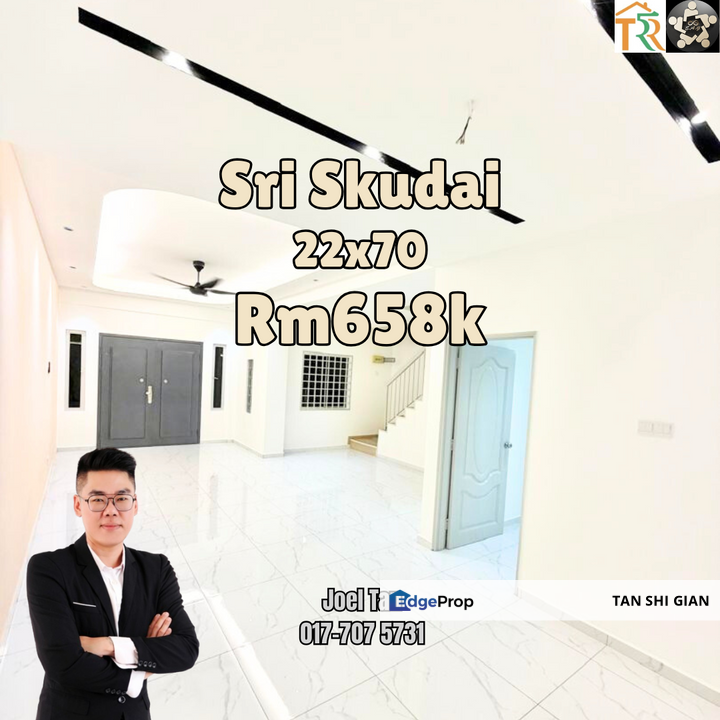 Sri Skudai Terrace house for Sale , Johor, Skudai