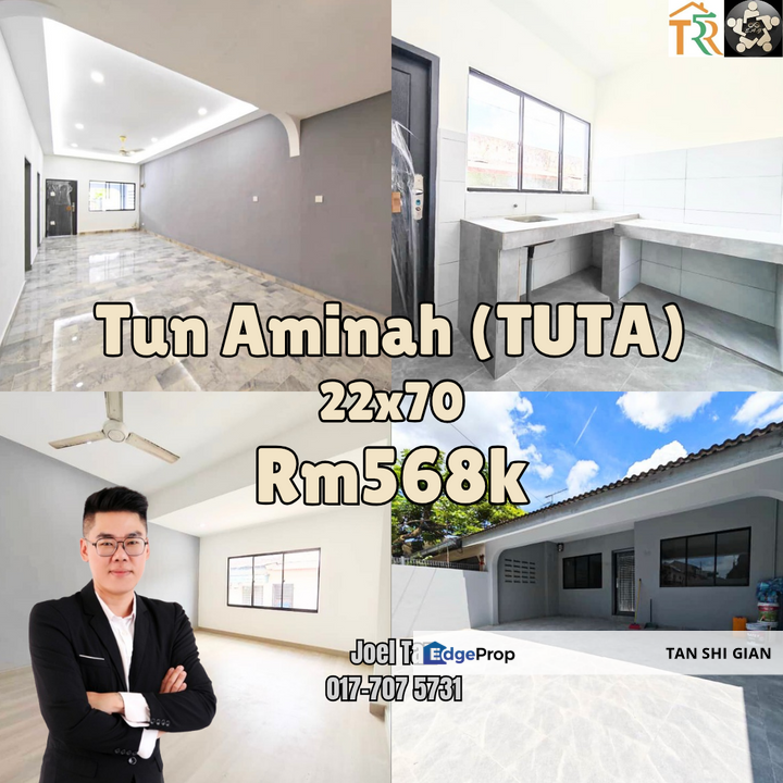 Tun Aminah House for Sale , Johor, Skudai