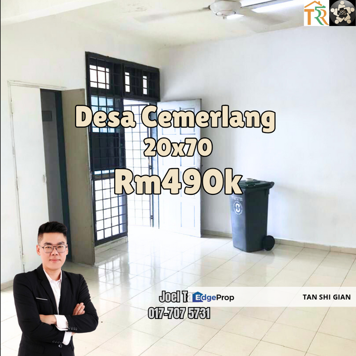 Desa Cemerlang 2Storey Terrace for sale , Johor, Ulu Tiram
