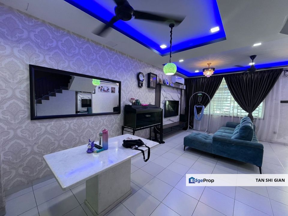 Pulai Mutiara double storey Terrace for Sale , Johor, Kangkar Pulai