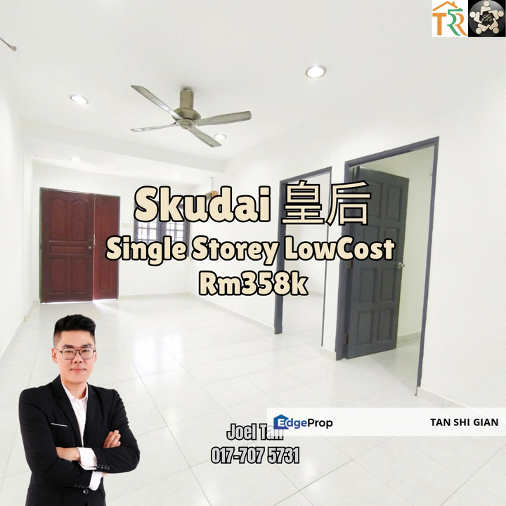 Skudai Taman Nesa LowCost House for Sale , Johor, Skudai