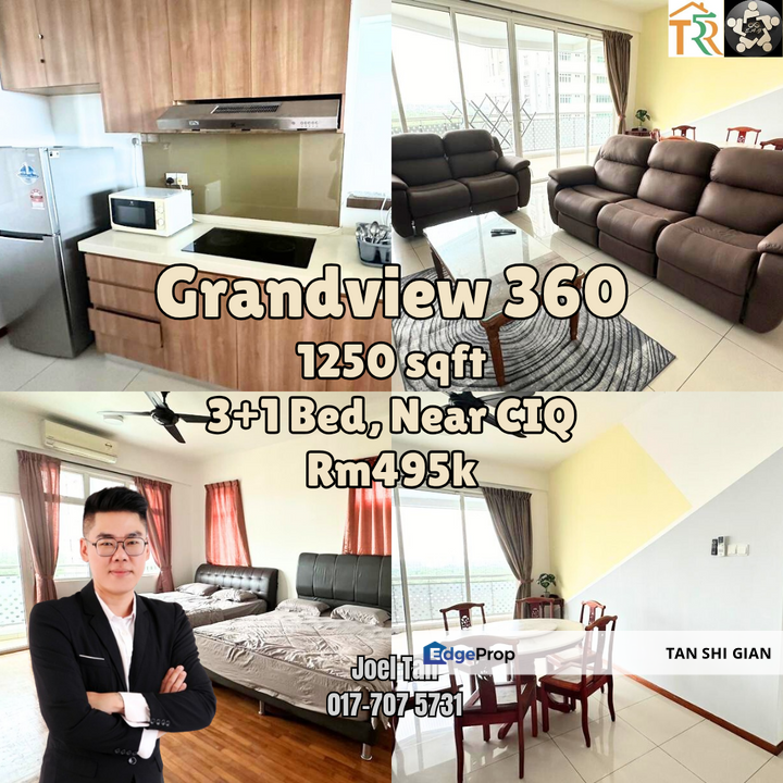 Grandview360 3+1Bedroom Apartment for Sale , Johor, Johor Bahru