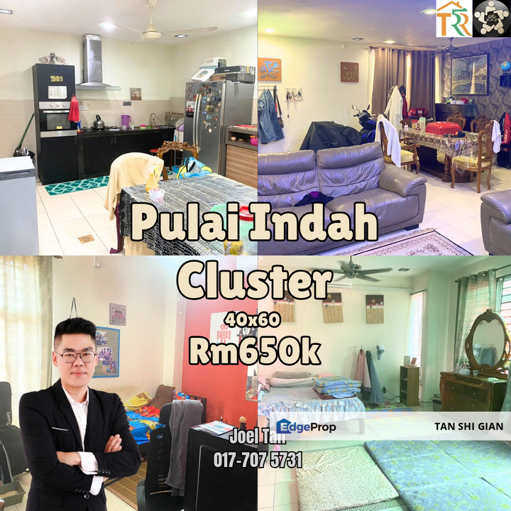 Pulai Indah Cluster House for Sale , Johor, Skudai