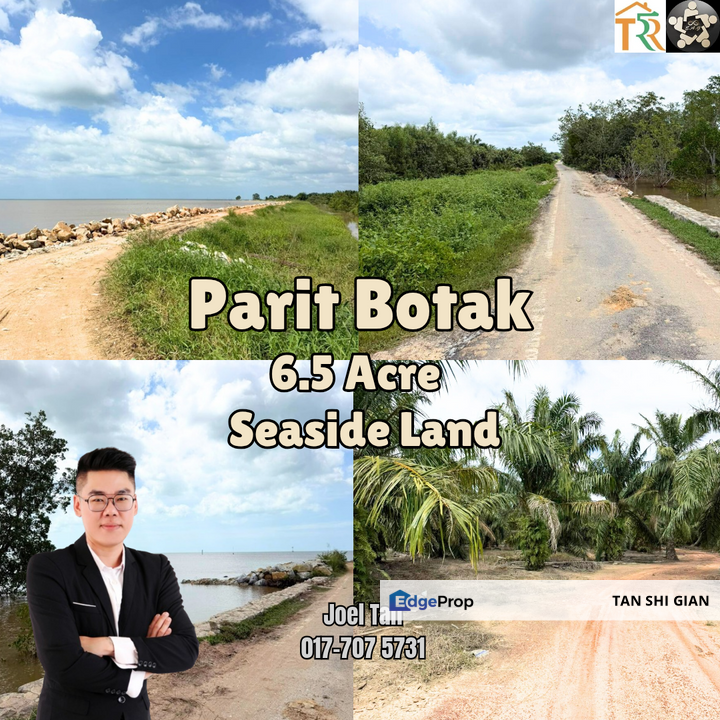 Batu Pahat 6.5 Acre Seaside land for Sale, Johor, Rengit