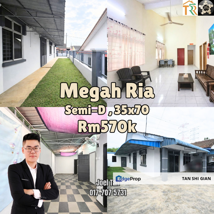 Megah Ria SemiD House for Sale, Johor, Masai
