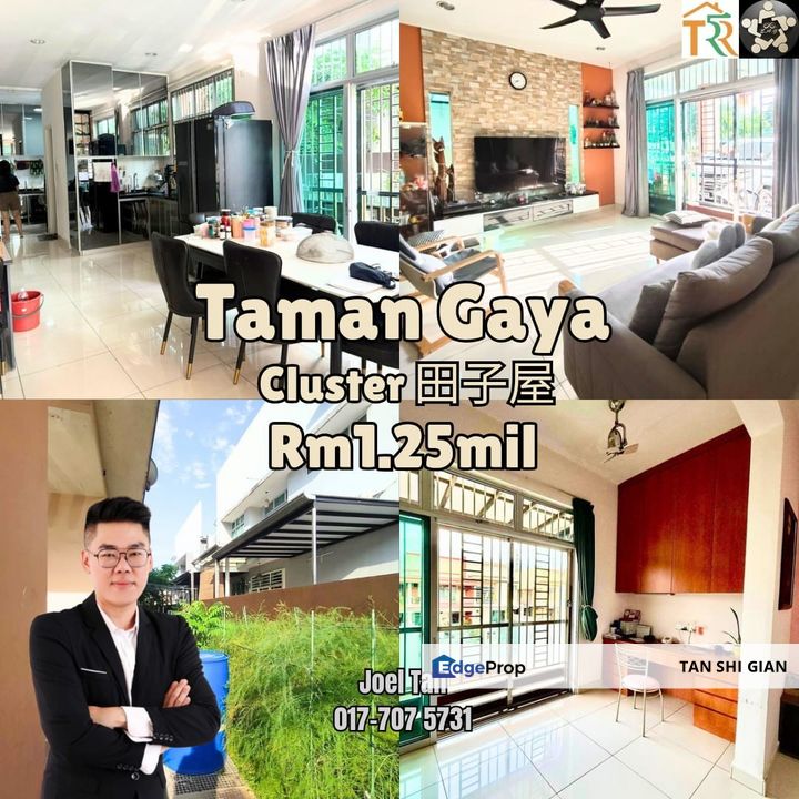 Taman Gaya Cluster House for Sale , Johor, Ulu Tiram