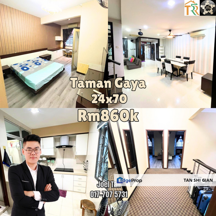 Taman Gaya Double Storey Terrace for sale , Johor, Ulu Tiram