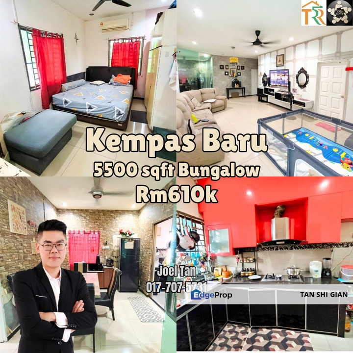 Kempas Baru Bungalow House For Sale , Johor, Johor Bahru