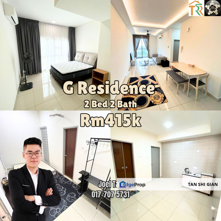 Plentong G residence 2Bedroom Apartment for Sale , Johor, Johor Bahru
