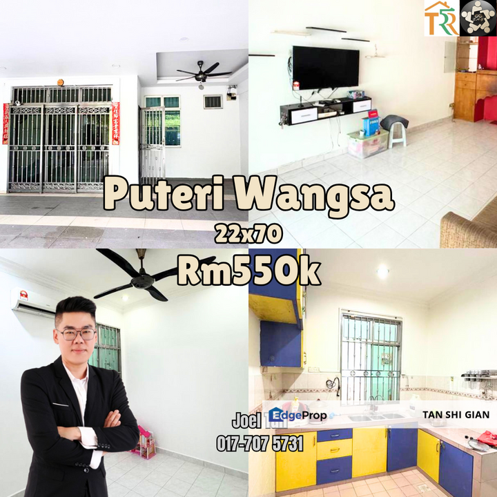 Puteri Wangsa single Storey House for Sale , Johor, Ulu Tiram