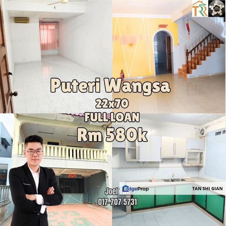 Puteri Wangsa 2Storey Terrace house for Sale, Johor, Ulu Tiram