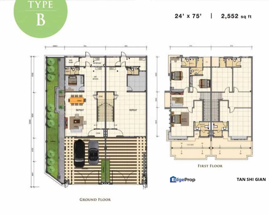 Seri Austin Endlot Superlink House for Sale, Johor, Johor Bahru