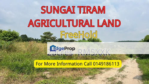 2 acres Agricultural Land @ Sungai Tiram, Johor, Ulu Tiram