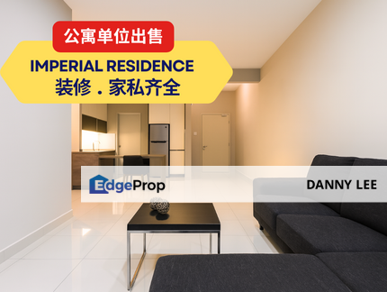 (Fully Furnished) Imperial Residence Cheras｜973 sq ft | FreeHold, Selangor, Cheras