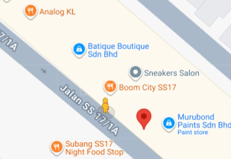 (BANK AUCTION) 2 Storey Shop Office | No.135, Jalan SS 17/1A, SS 17, 47500 Subang Jaya