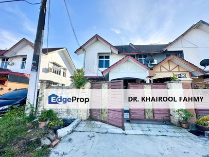 Taman Bukit Tiram End Lot Double Storey Terrace Renovated, Johor, Ulu Tiram