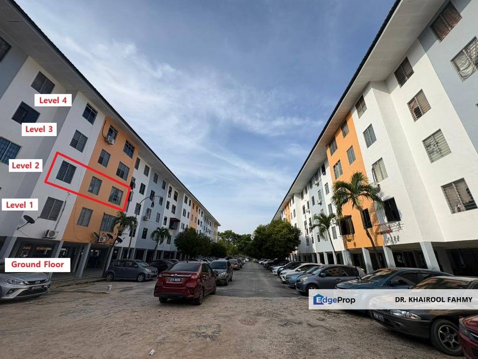 Flat Sri Lanang Desa Tebrau Level 2 Near TOPPEN/IKEA Tebrau, Johor, Johor Bahru