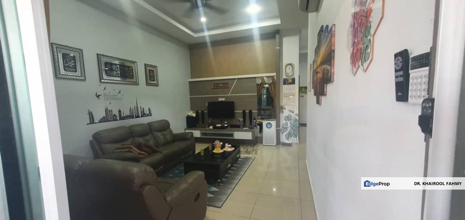 Muar Taman Cempaka Selatan Semi D Single Storey Fully Furnished, Johor, Muar