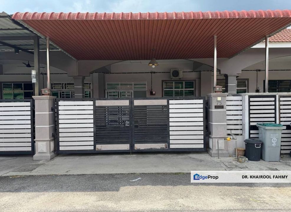 Muar Single Storey Terrace House Taman Sri Temenggong, Muar Johor, Johor, Muar