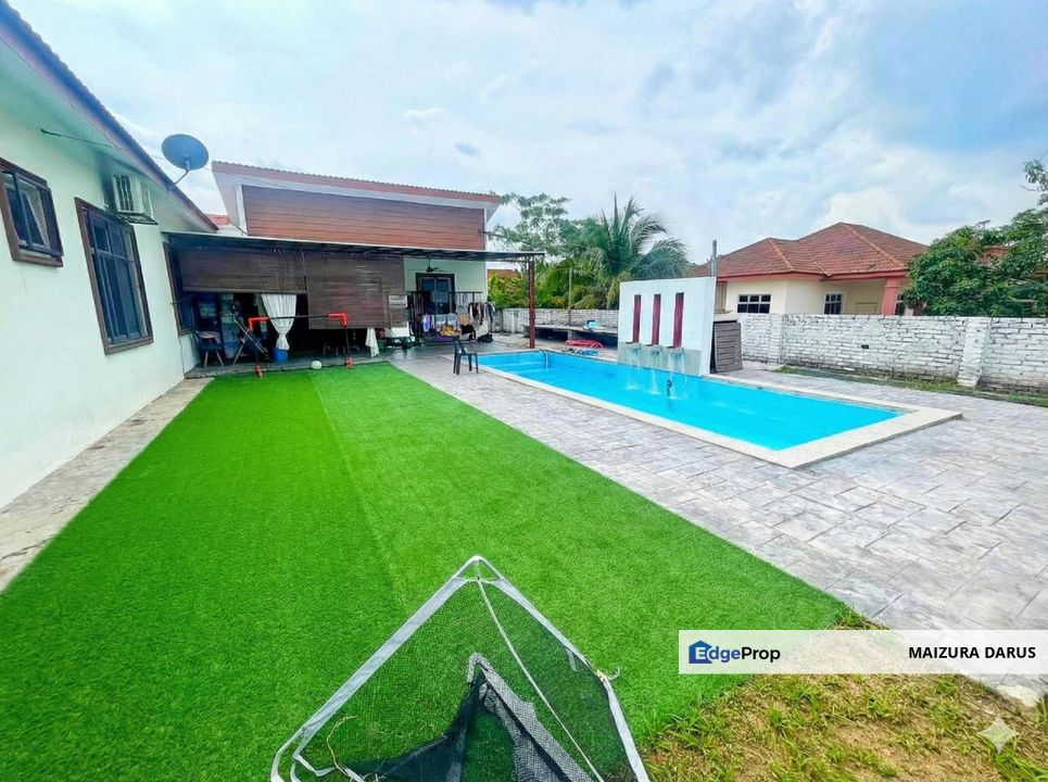 Huge Land Fully Reno Rumah Banglo Satu Tingkat Idaman Villa, Bandar Sri Sendayan, Negeri Sembilan, Seremban