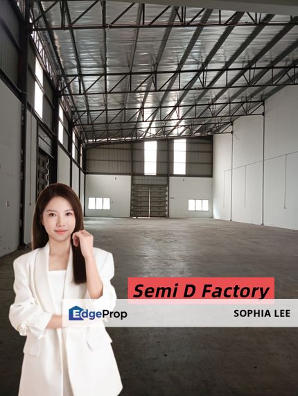 1.5 Storey Semi D Factory Semenyih Sungai Lalang Hi Tech , Selangor, Semenyih