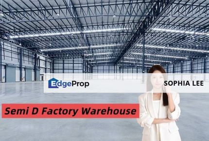 Semi D Factory Warehouse Balakong For Rent , Selangor, Balakong
