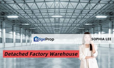 Balakong Detached Factory Warehouse with Office FOR SALE , Selangor, Balakong