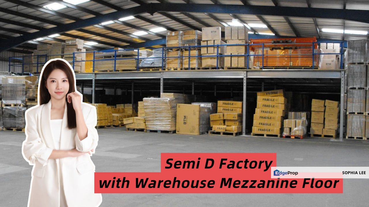 Balakong Seri Kembangan Semi D Factory Warehouse For Rent , Selangor, Balakong