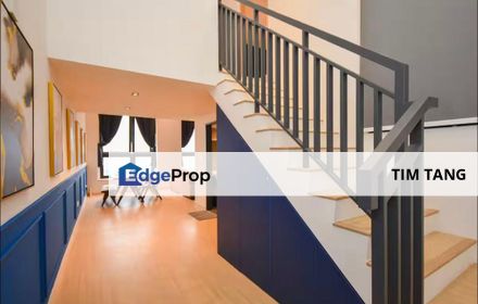For Rent｜Sunway Grid @ Sunway Medini - Loft Unit｜High Floor｜Fully Furnished, Johor, 