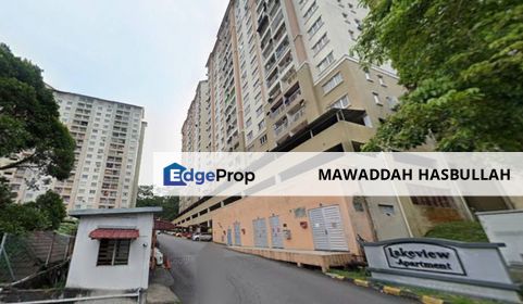LAKEVIEW APARTMENT SELAYANG  PARTIALLIY FURNISHED FOR RENT, Selangor, Selayang