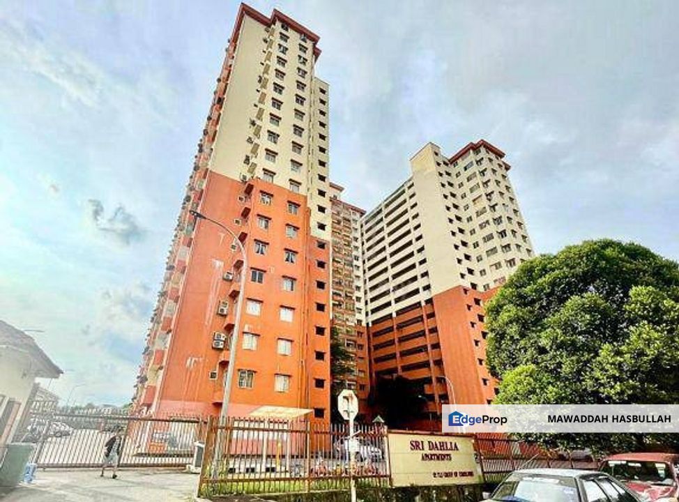 SRI DAHLIA APARTMENT KAJANG PARTIALLY FURNISHED FOR RENT, Selangor, Kajang