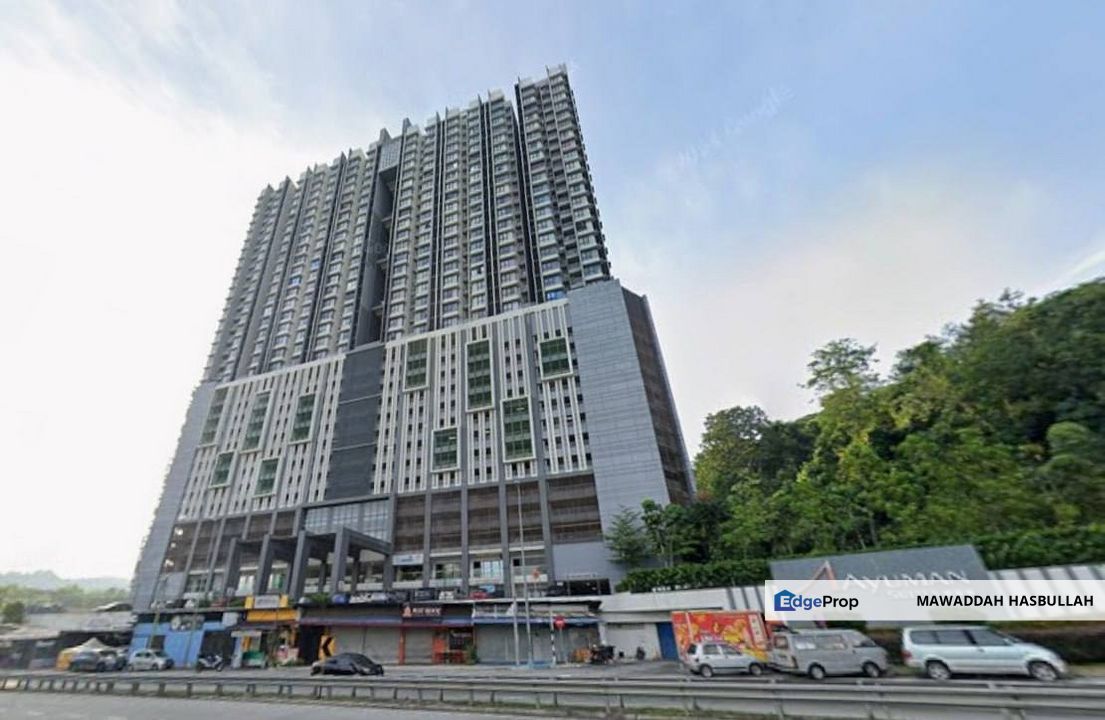 AYUMAN SUITE SERVICED RESIDENCE GOMBAK CONDOMINIUM PARTIALLY FURNISHED FOR RENT, Selangor, Gombak