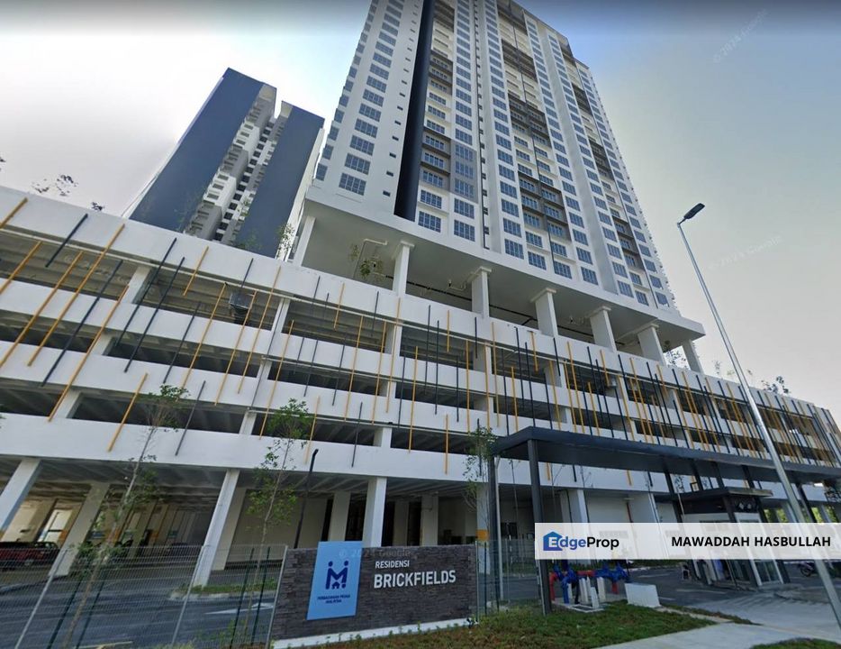 RESIDENSI BRICKFIELDS CONDOMINIUM PARTIALLY FURNISHED FOR RENT, Kuala Lumpur, Brickfields