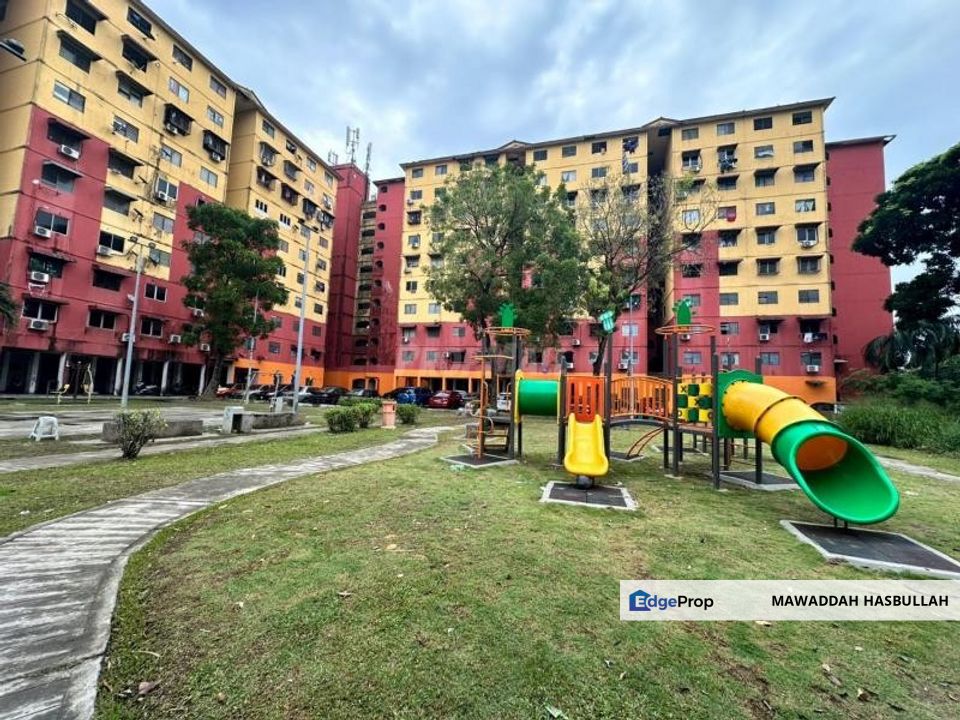 Pangsapuri Pendamar B Port Klang Selangor Ground Floor Partially Furnished For Rent, Selangor, Port Klang
